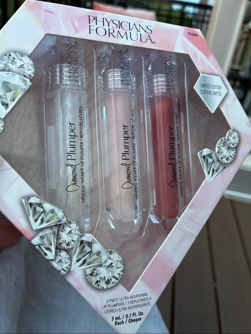 Physicians Formula Mineral Wear Diamond Plumper Mini Trio Cream Champagne Kisses